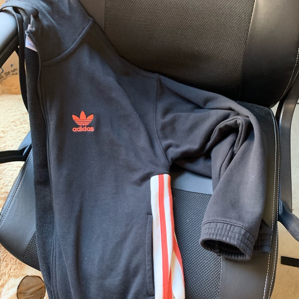 Adidas Trefoil Oversized Zip hoodie